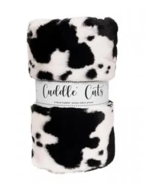 2 Yard Cuddle Cuts Cow - Snow/Black