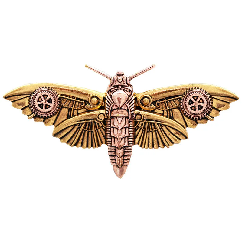 Anne Stokes Magradores Moth Brooch Steampunk Engineerium