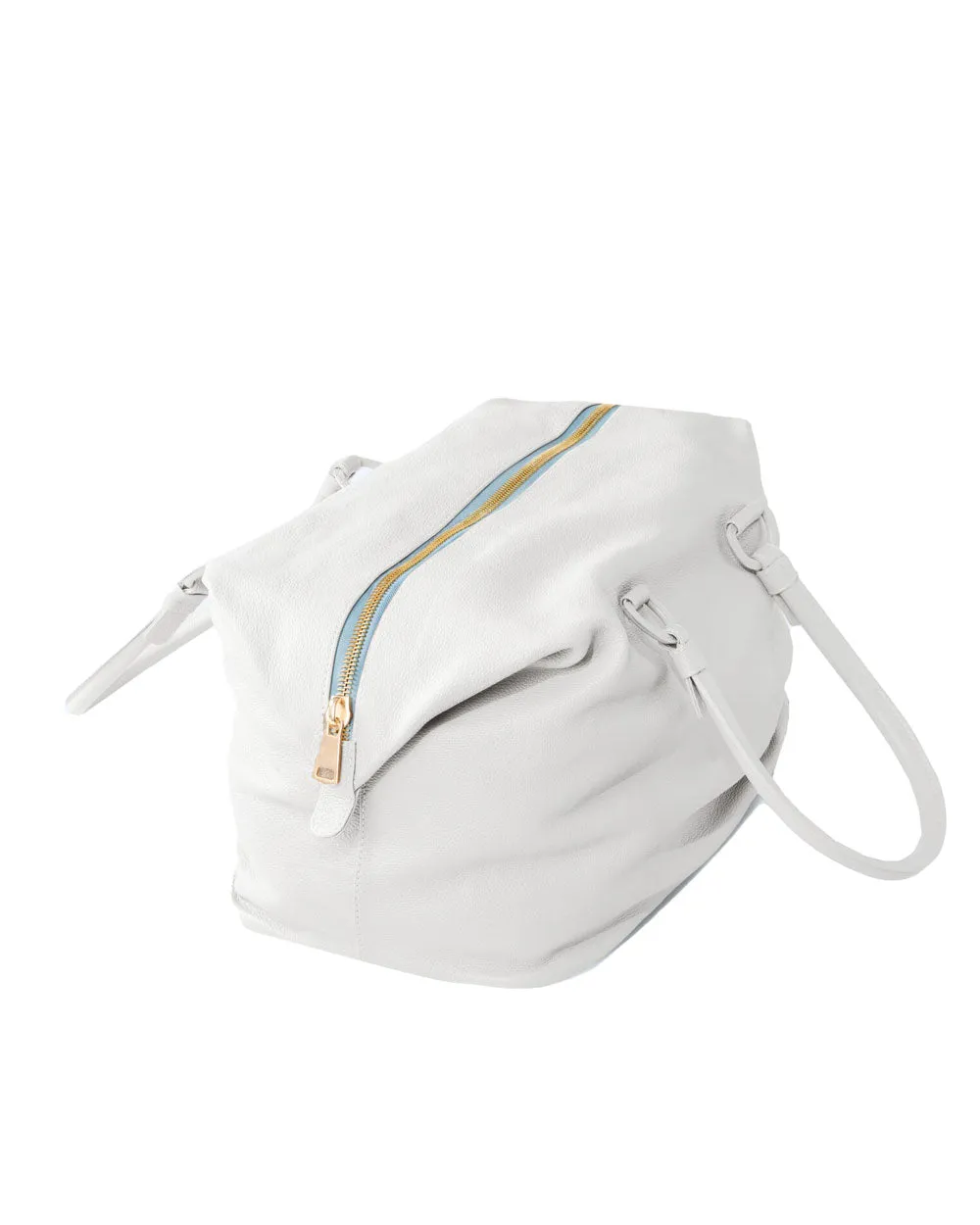 Ava Duffle Bag in Pearl