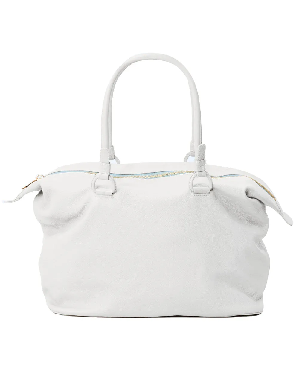 Ava Duffle Bag in Pearl