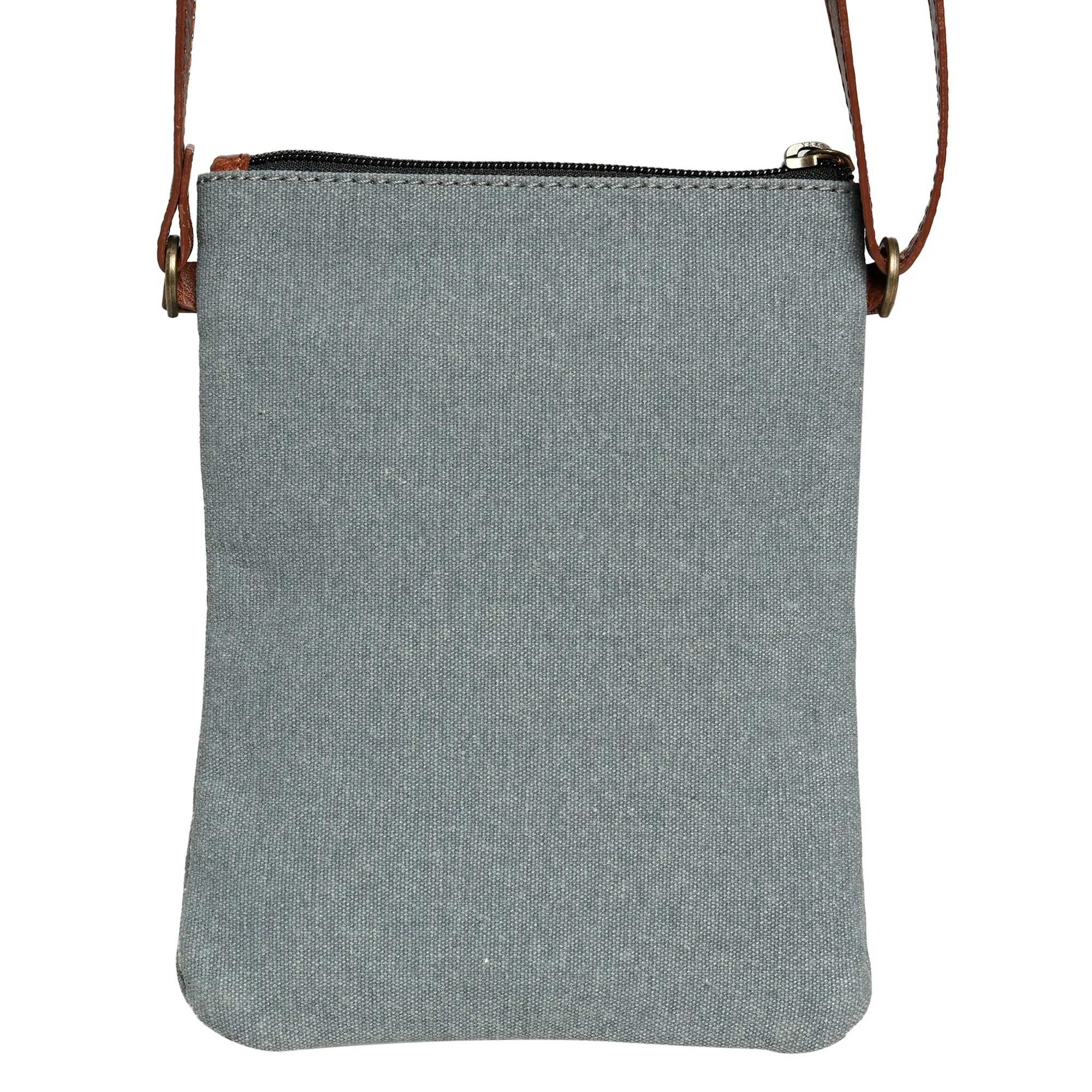 Ava Dusty Blue Small Crossbody