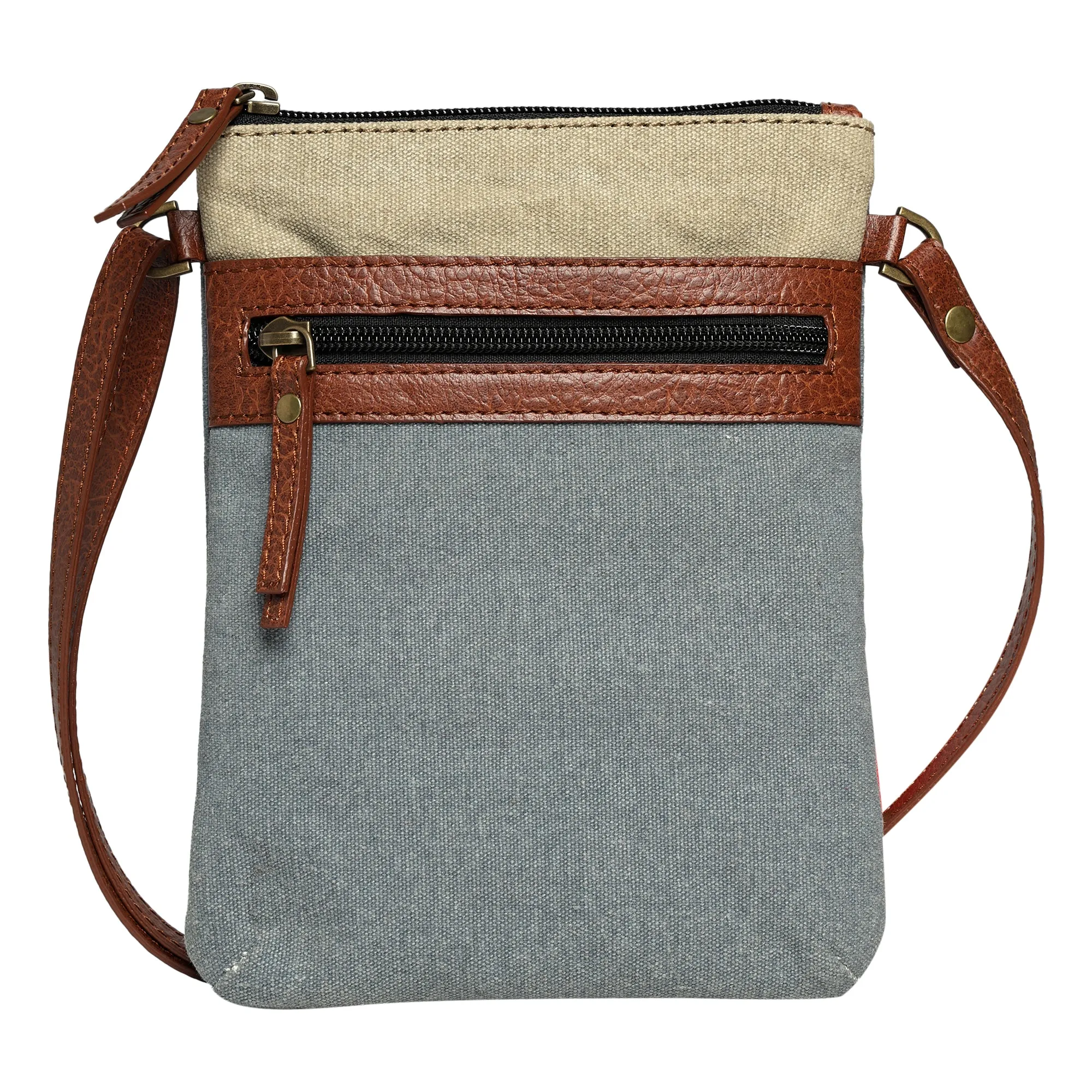 Ava Dusty Blue Small Crossbody