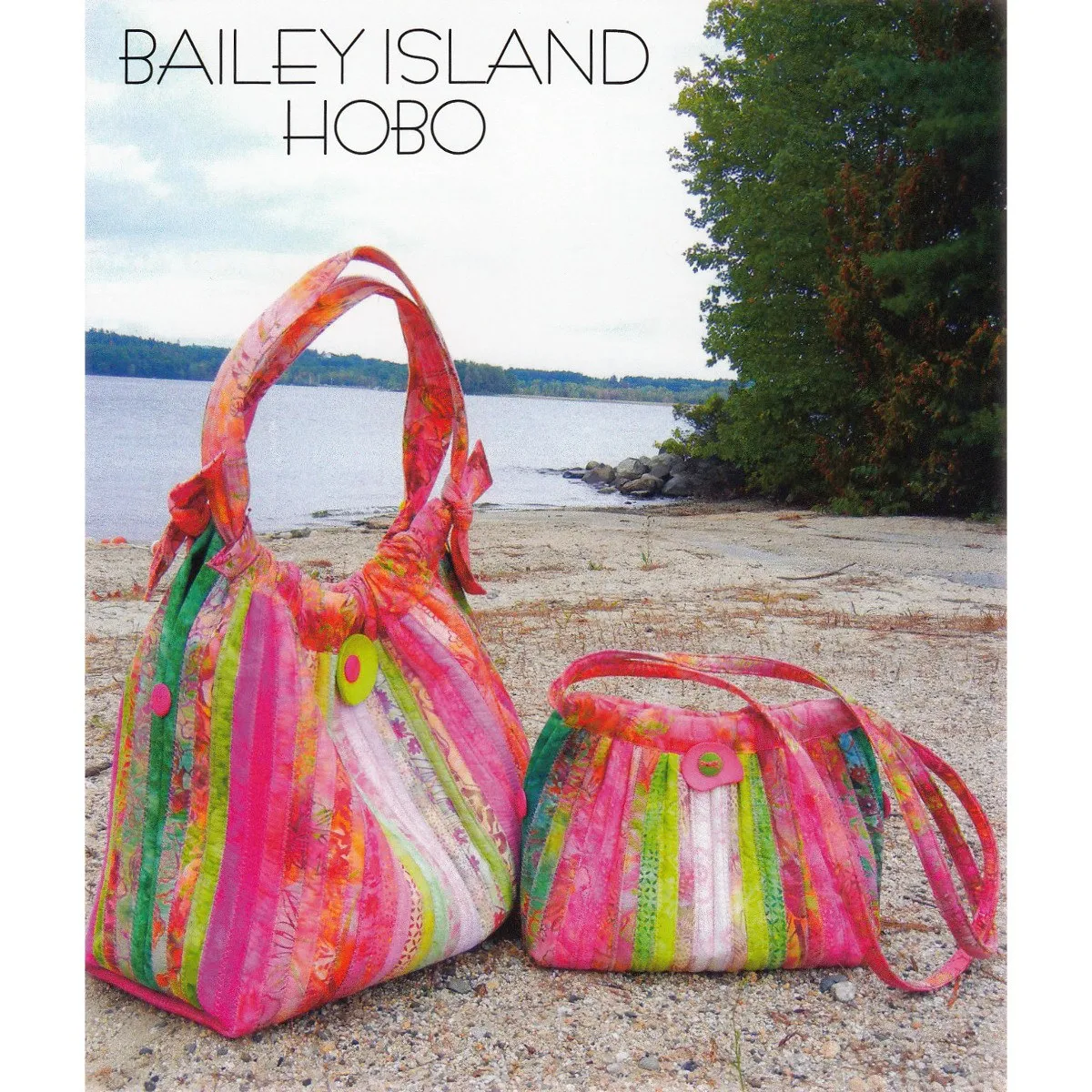 Bailey Island Hobo Bag Pattern, Aunties Two Patterns