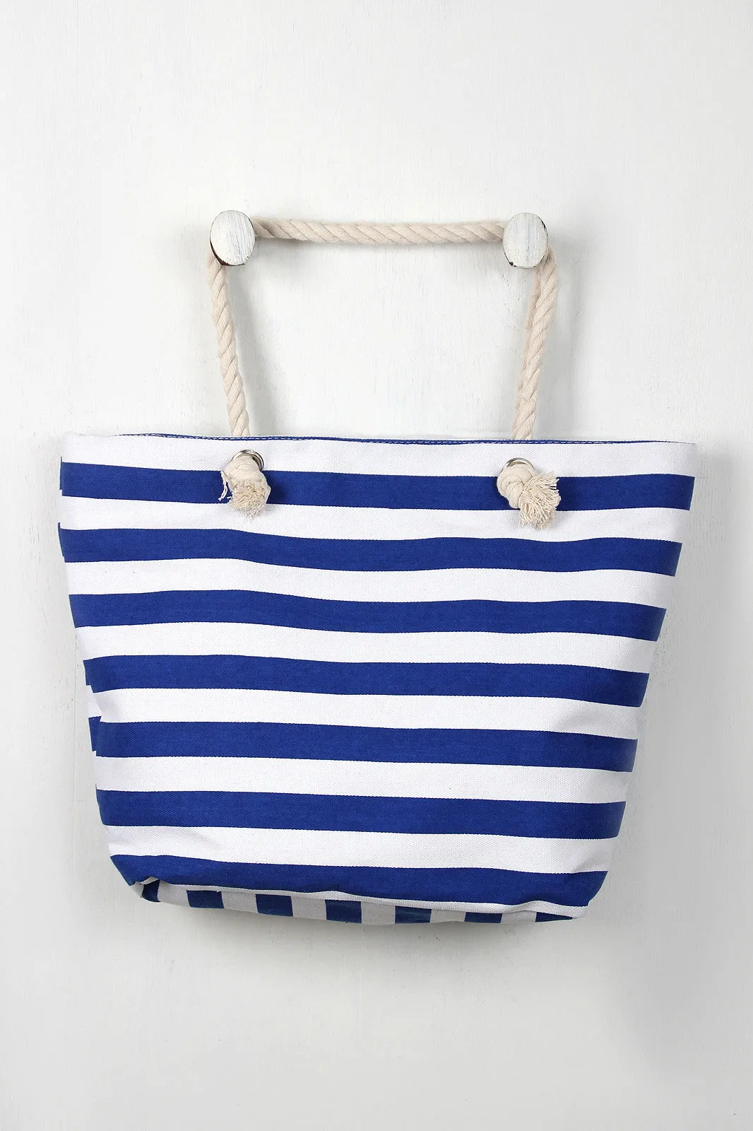 Beach Stripes Tote Bag