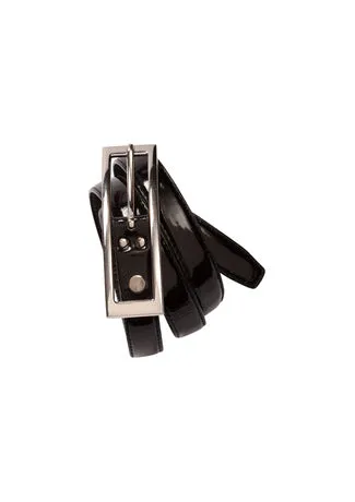 Biz Collection Womens Semi-Patent Belt (BB10920)