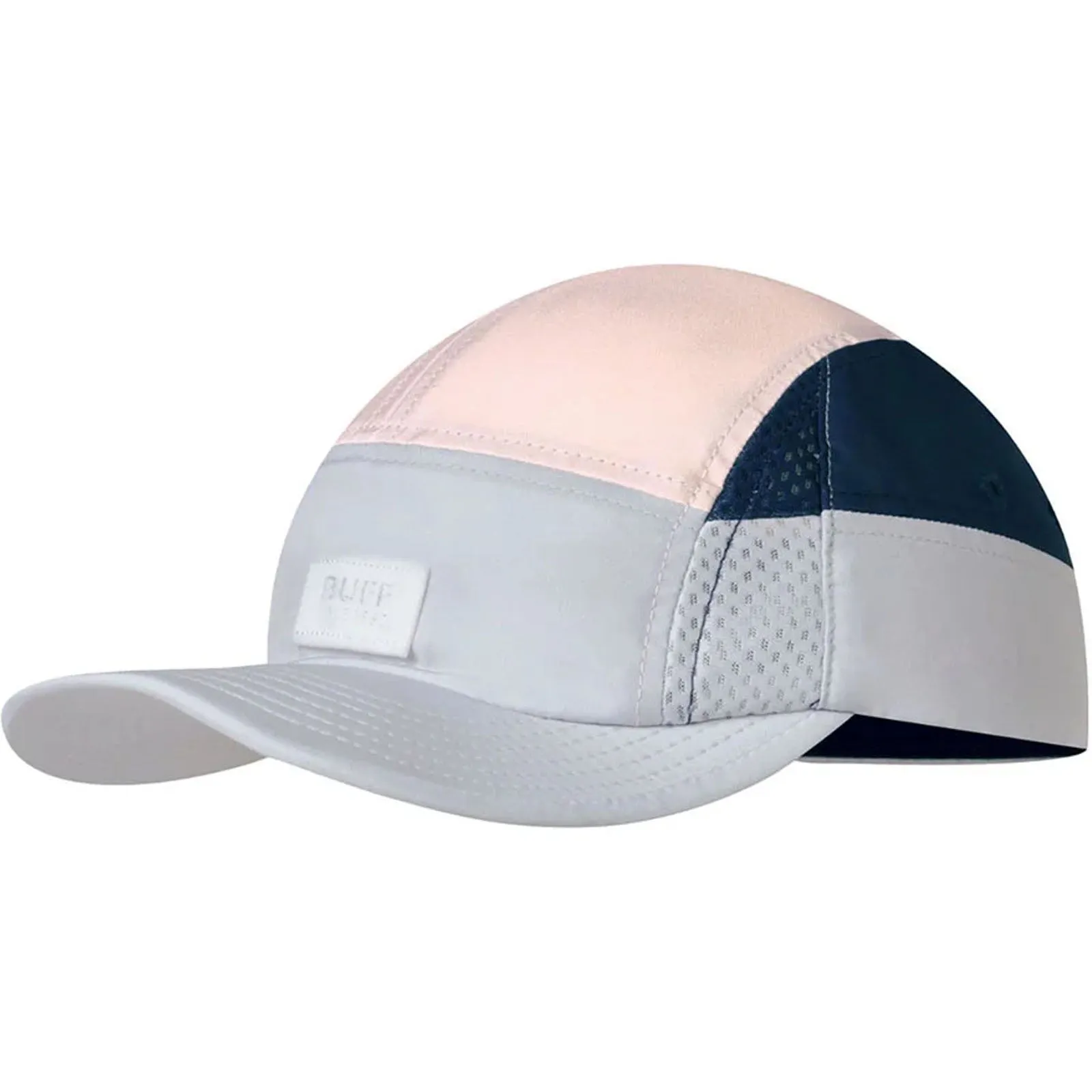 Buff Adults Domus 5 Panel Running Baseball Cap - Light Grey - L/XL