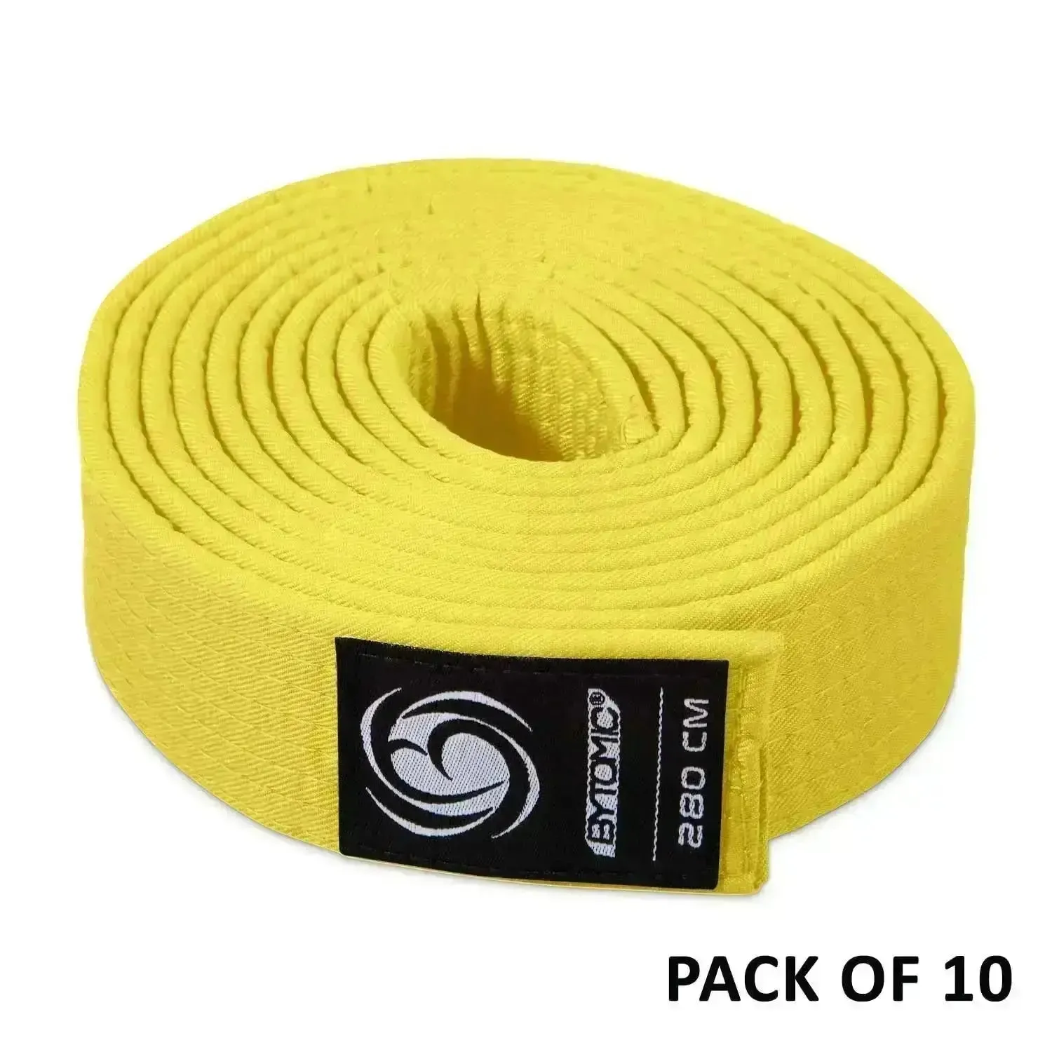 Bytomic Plain Polycotton Martial Arts Belt Pack of 10