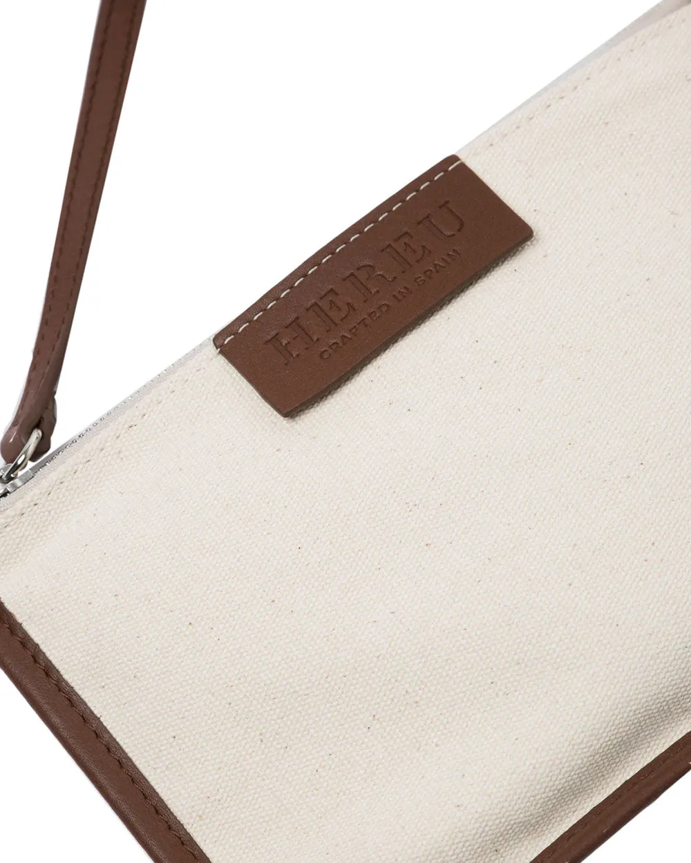 Calella Tote in Beige and Chestnut