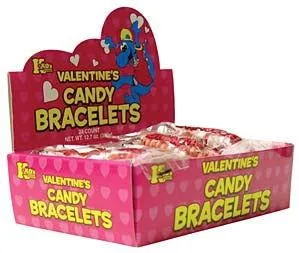 Candy Bracelets Valentines