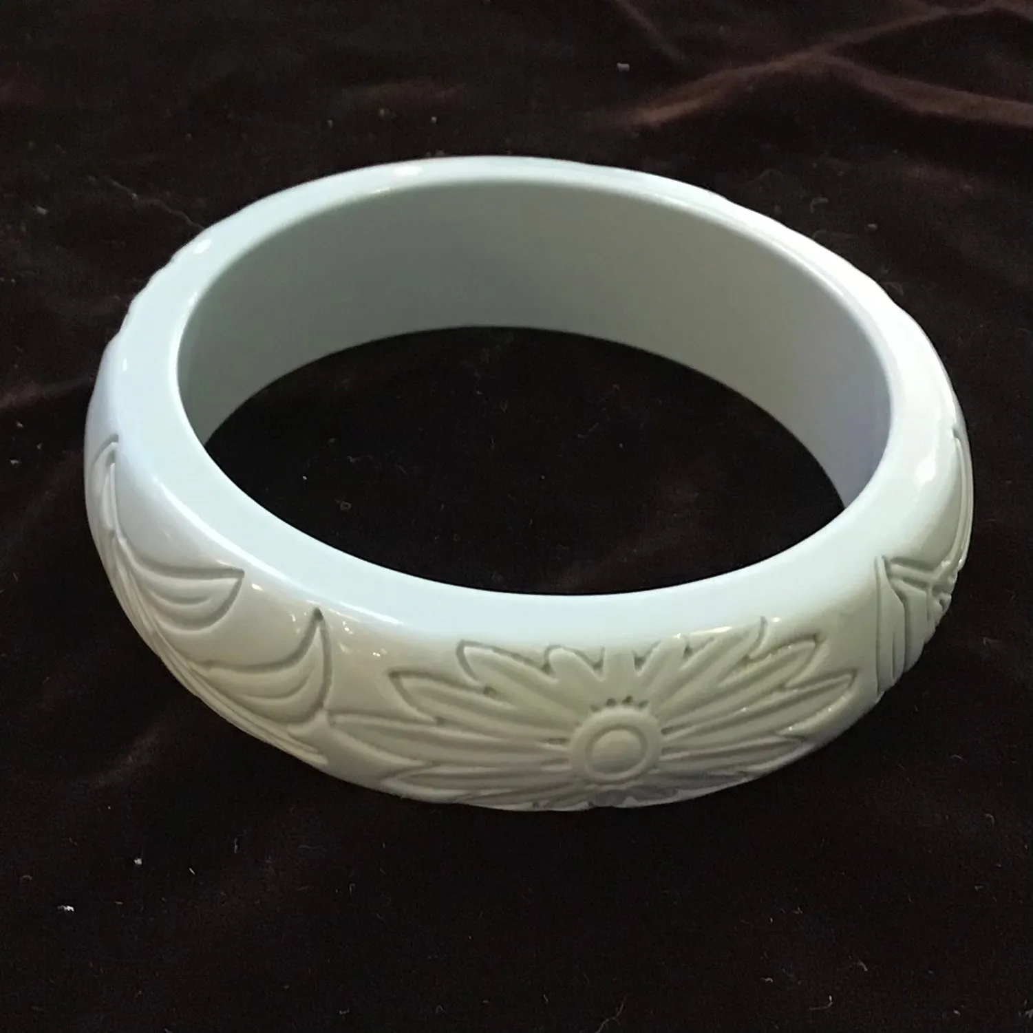 Carved Bangle Bracelets