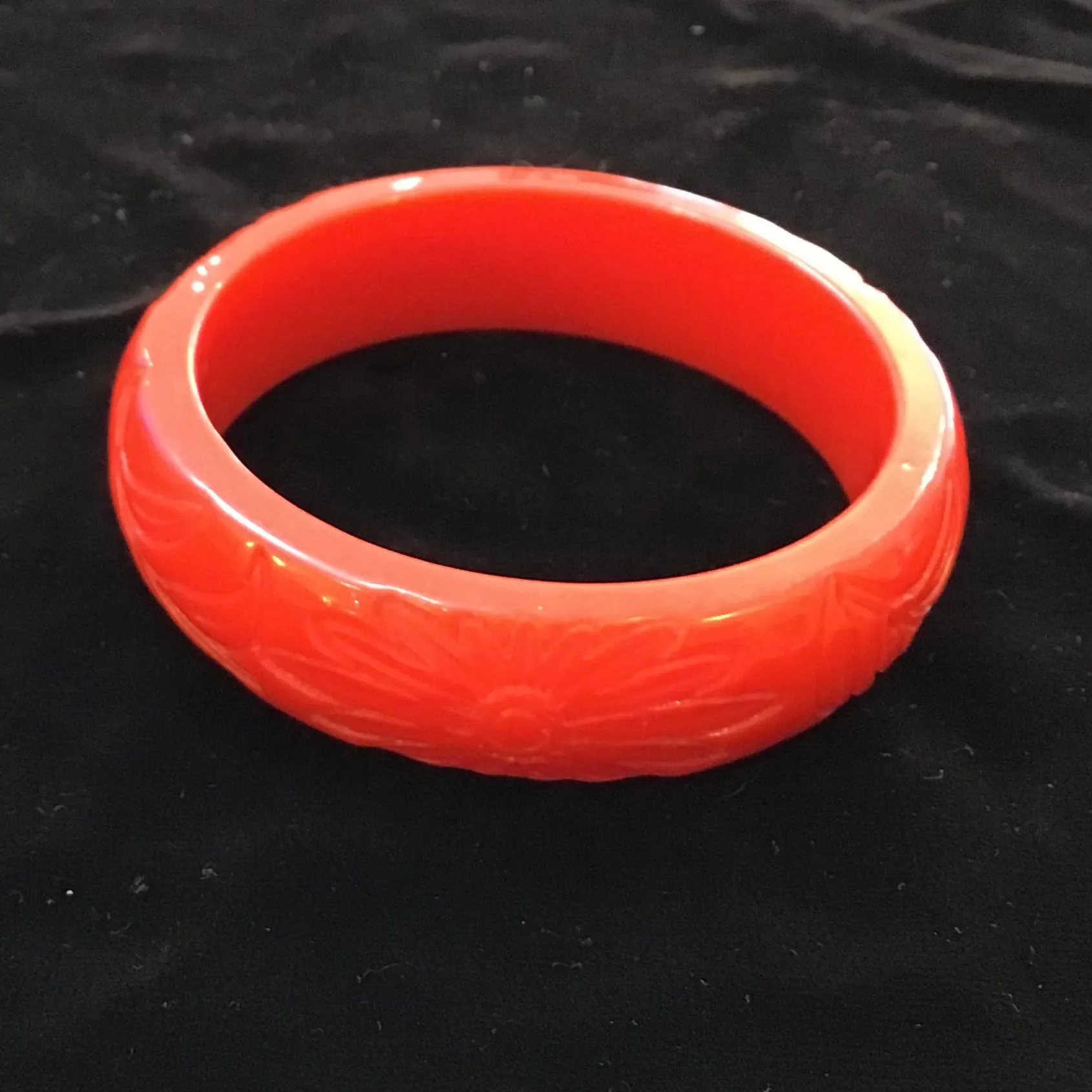 Carved Bangle Bracelets