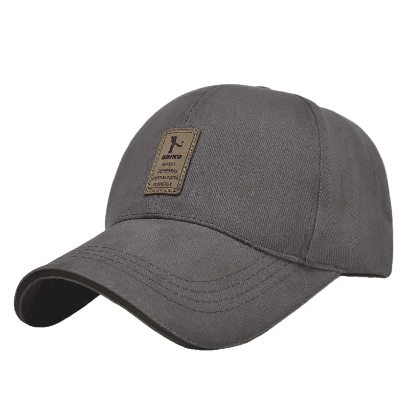 Casual Leisure Adjustable Baseball Cap For Men'S