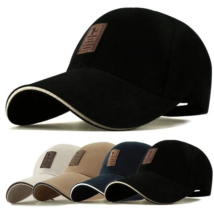 Casual Leisure Adjustable Baseball Cap For Men'S