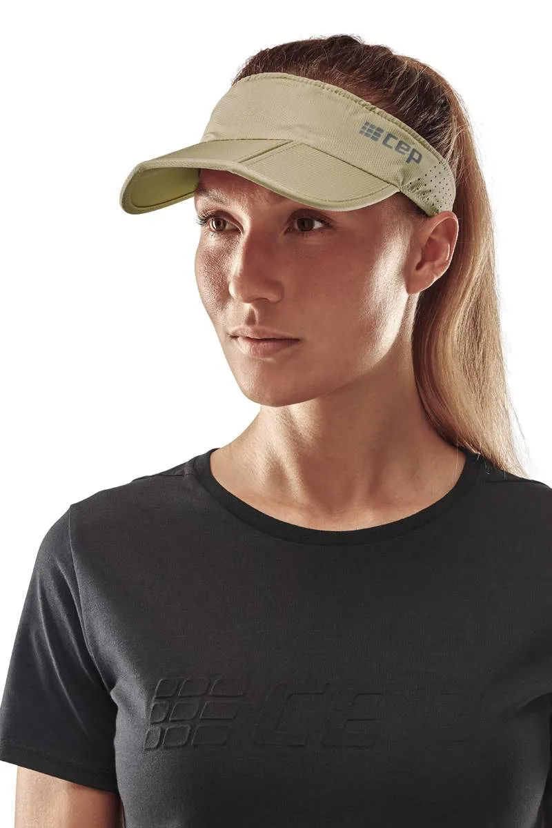 CEP Unisex's The Run Visor - Olive