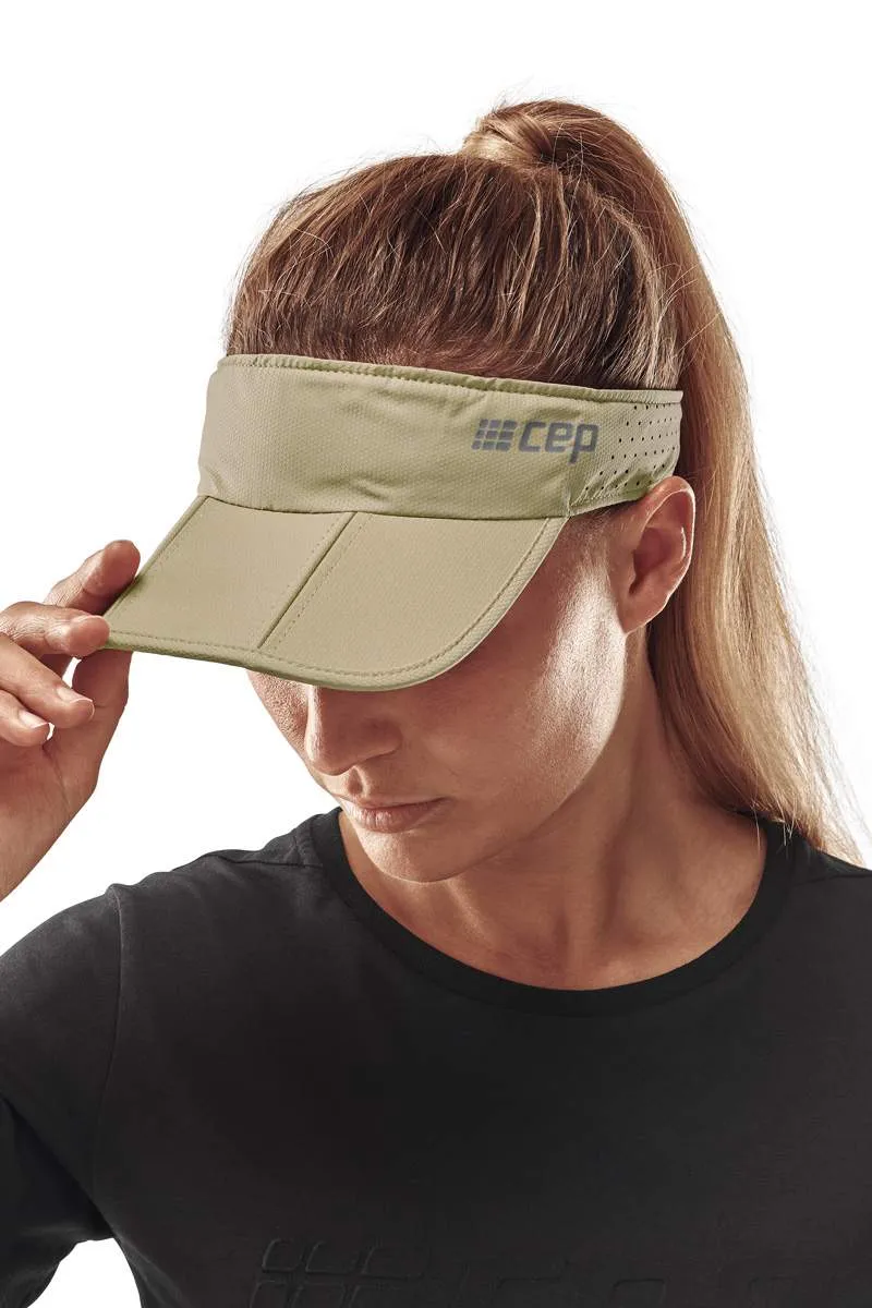 CEP Unisex's The Run Visor - Olive