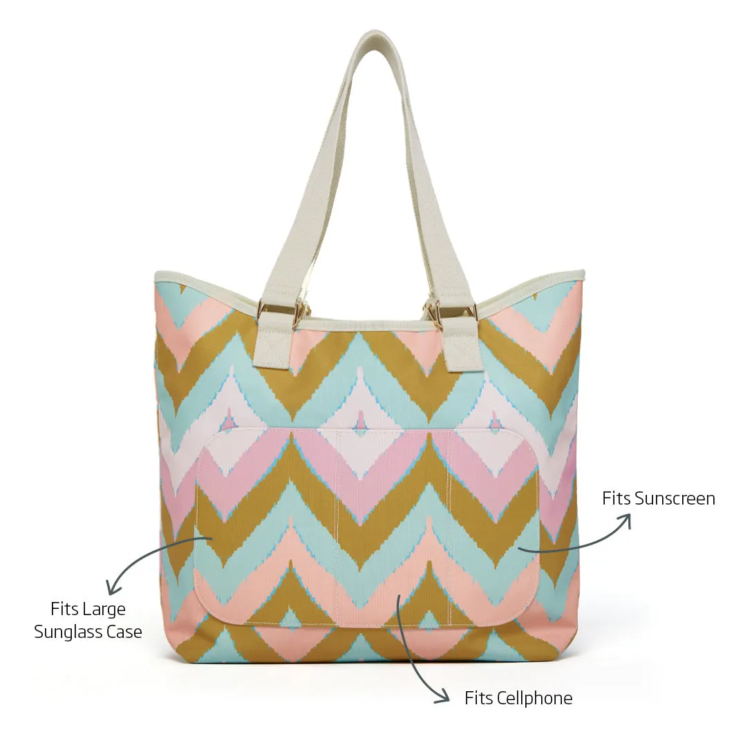 Chevron Go Big Tote Bag