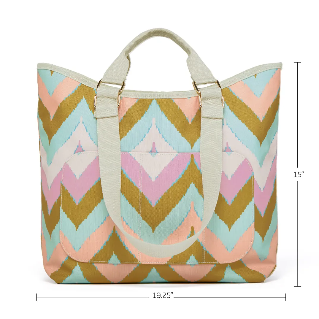 Chevron Go Big Tote Bag