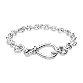 Chunky Infinity Knot Chain Bracelet