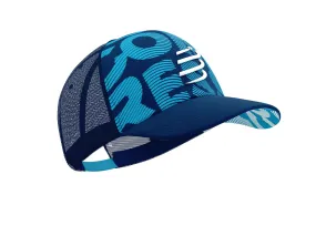 Compressport Unisex's Trucker Cap - Estate Blue/Hawaiian Ocean