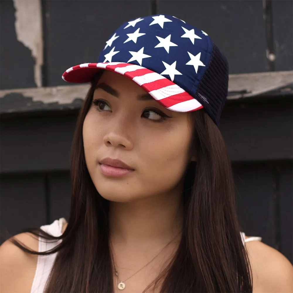 Foam Trucker USA Cap