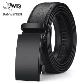 Genuine Leather Belts For Men Automatic Belts Cummerbunds Leather Belt