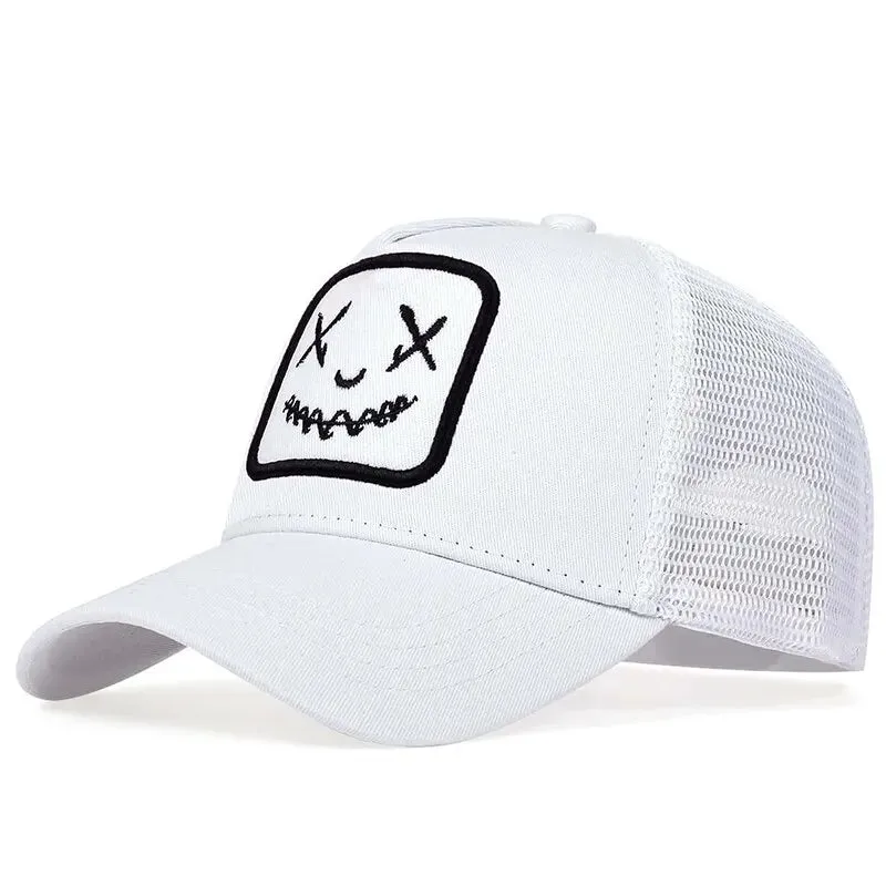 Ghost Face Embroidered Snapback