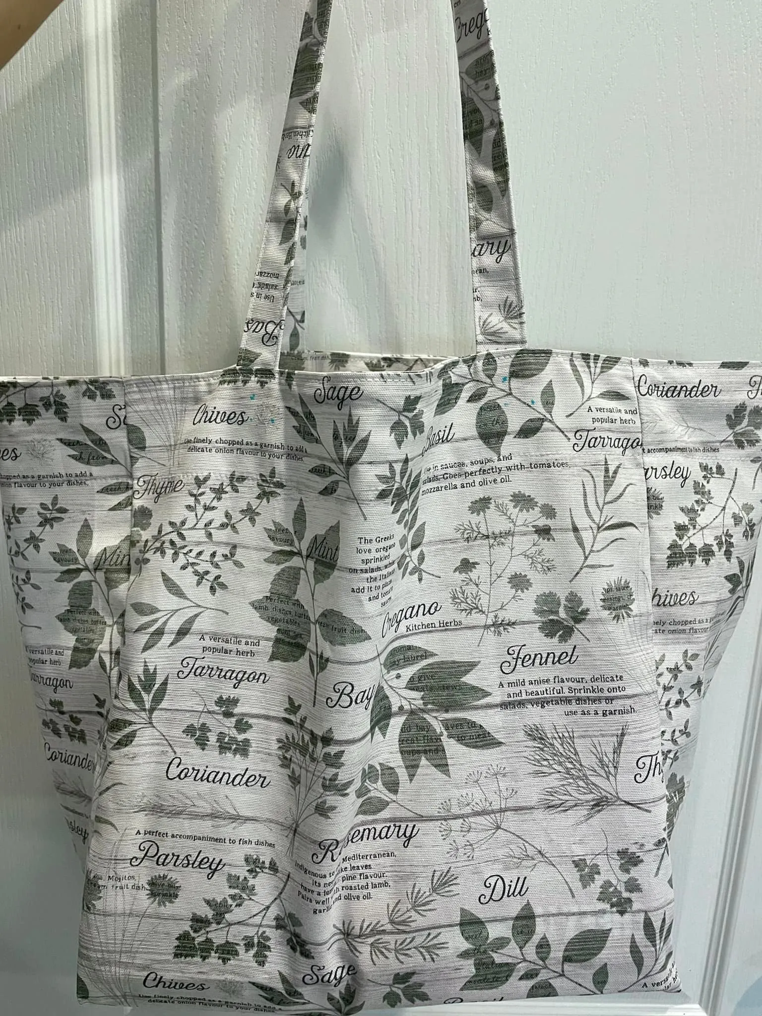 Green Tote PDF Sewing Pattern