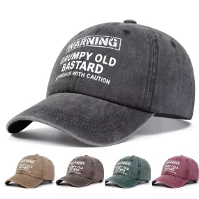 Grumpy Old Bastard Baseball Cap