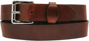 Heritage Leathers USA Geniune Leather Heavy Work Belt, Dark Brown