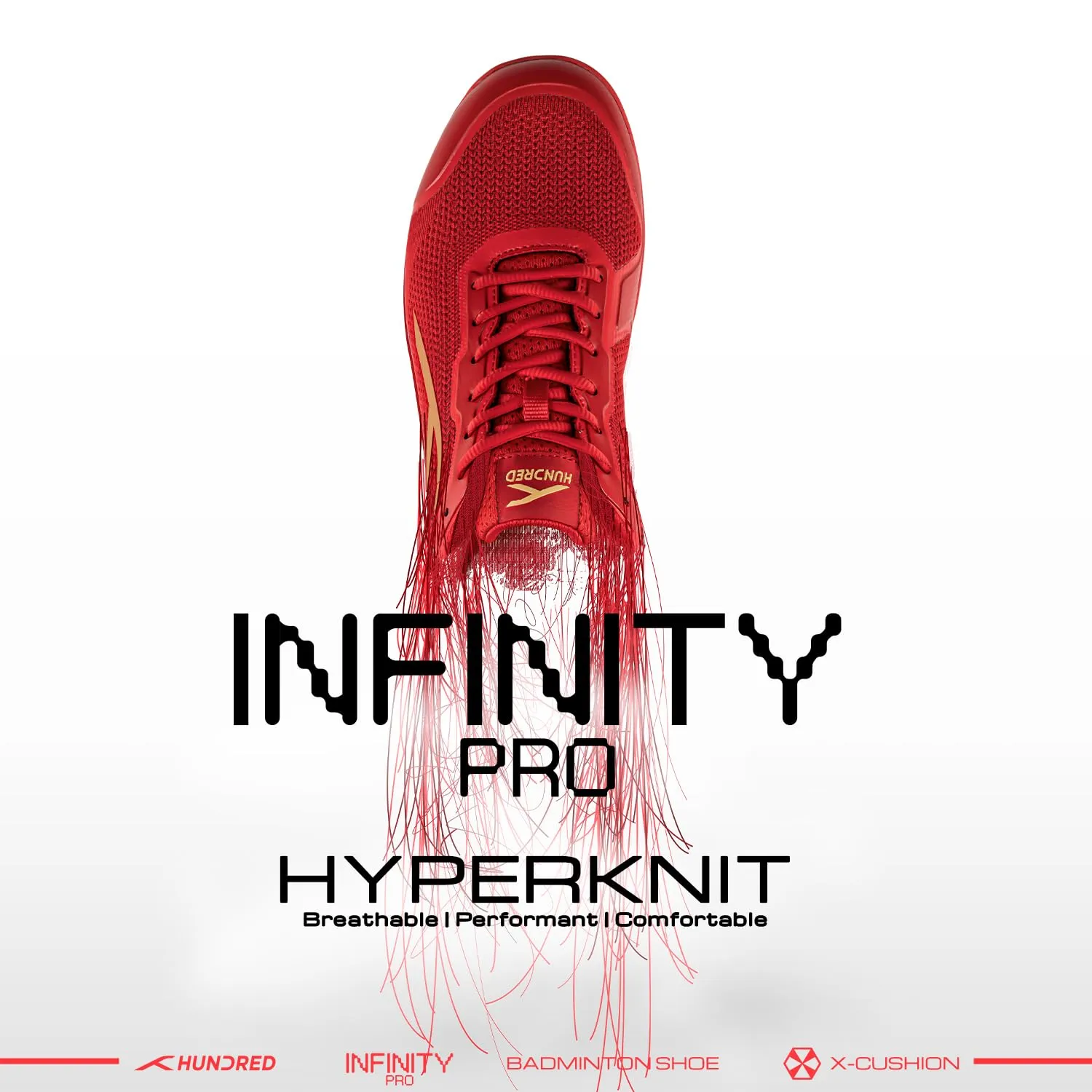 Hundred Infinity Pro Badminton Shoes