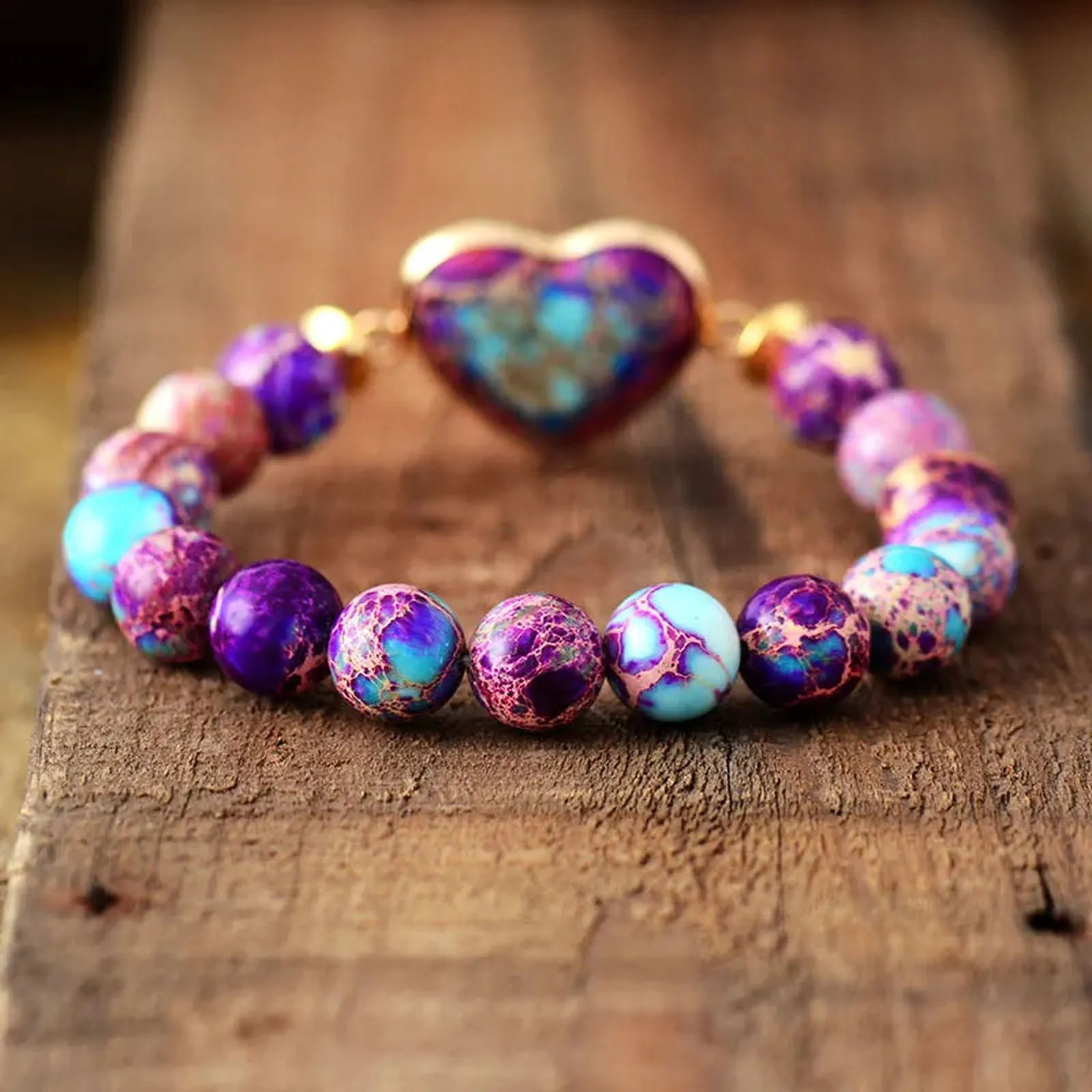 Imperial Big Heart Shape Bracelets Collection