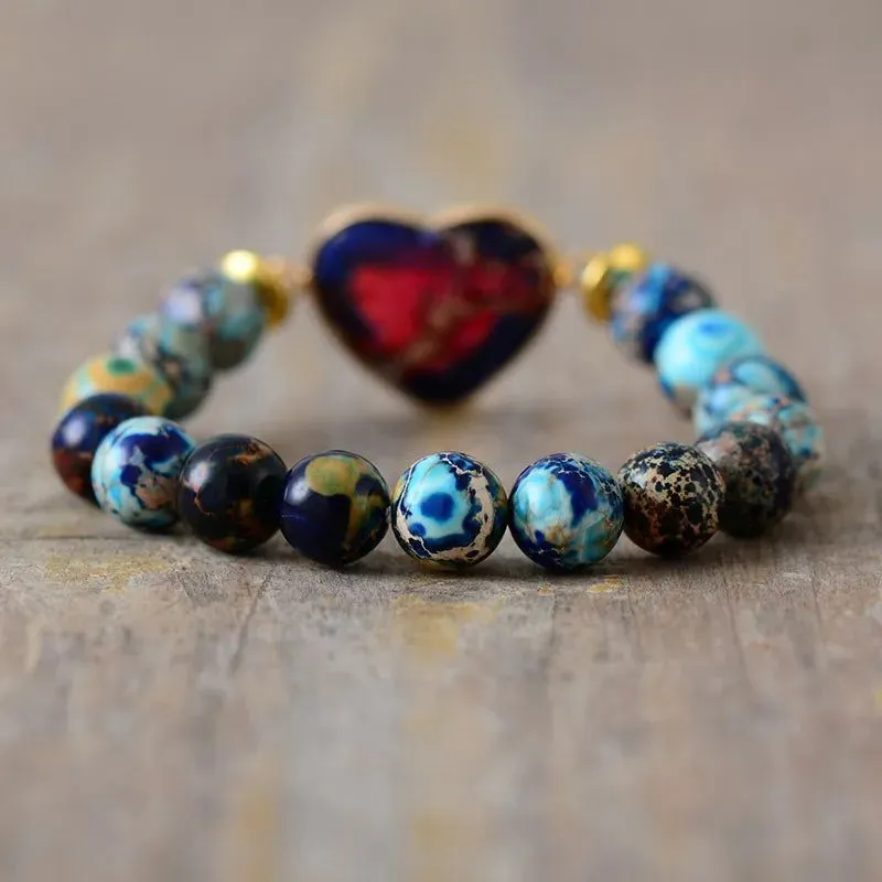 Imperial Big Heart Shape Bracelets Collection