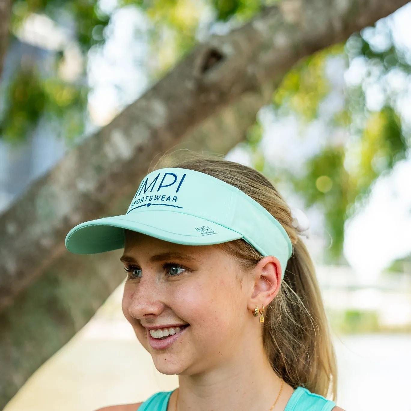 IMPI Sun Visors - Aqua