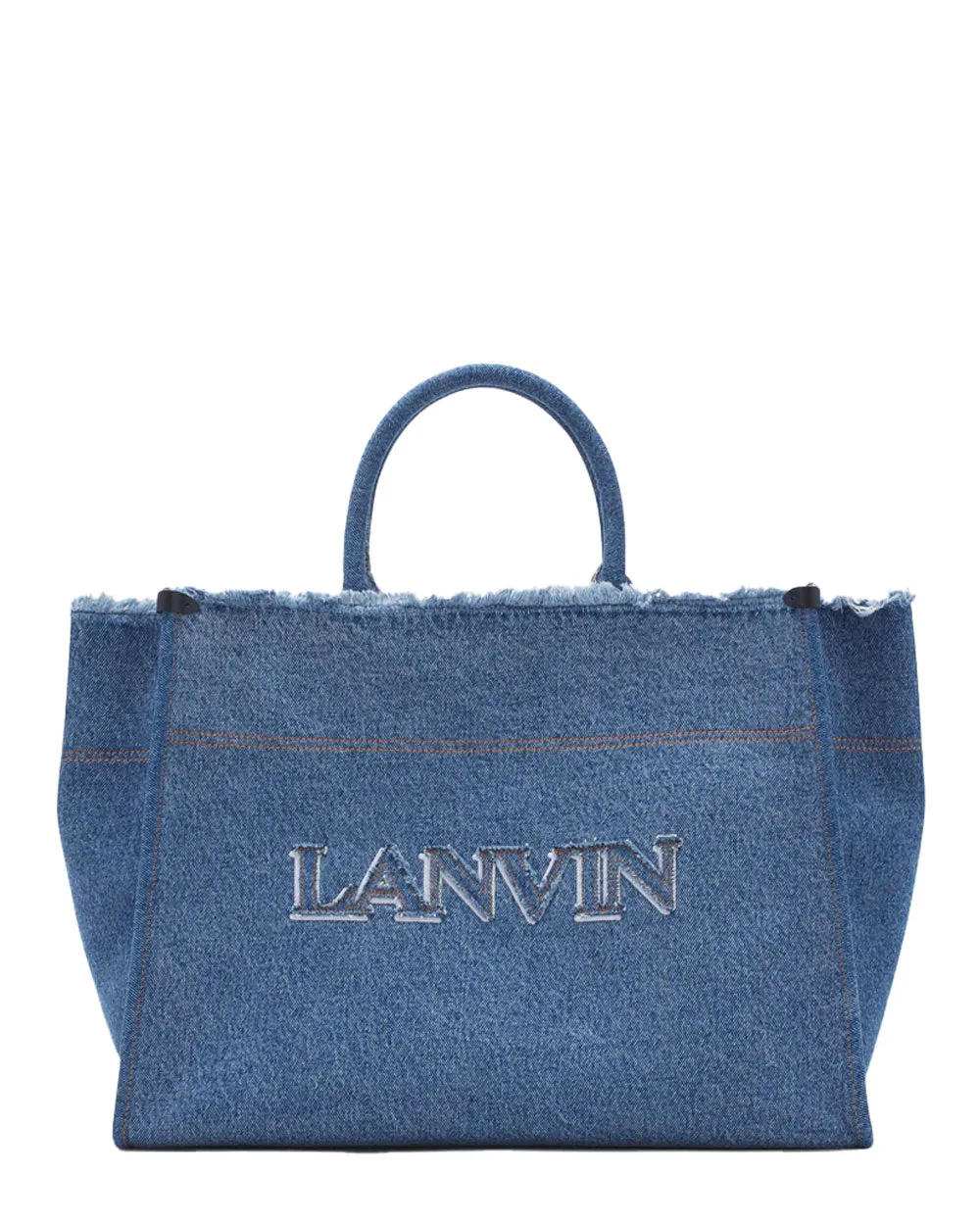 In & Out MM Tote Bag in Denim