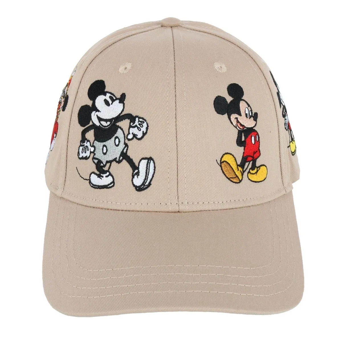 Jerry Leigh Unisex Mickey Mouse Through the Years Baseball Hat