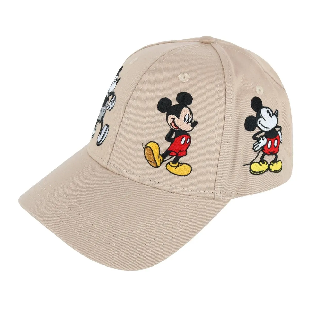 Jerry Leigh Unisex Mickey Mouse Through the Years Baseball Hat