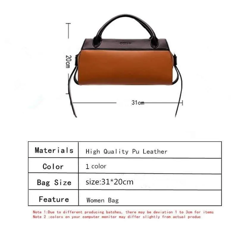 Luxury Leather Women Messenger Bag