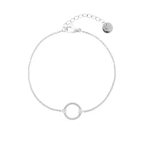 Marco Bicego Bi49 Collection 18K White Gold and Diamond Circle Bracelet