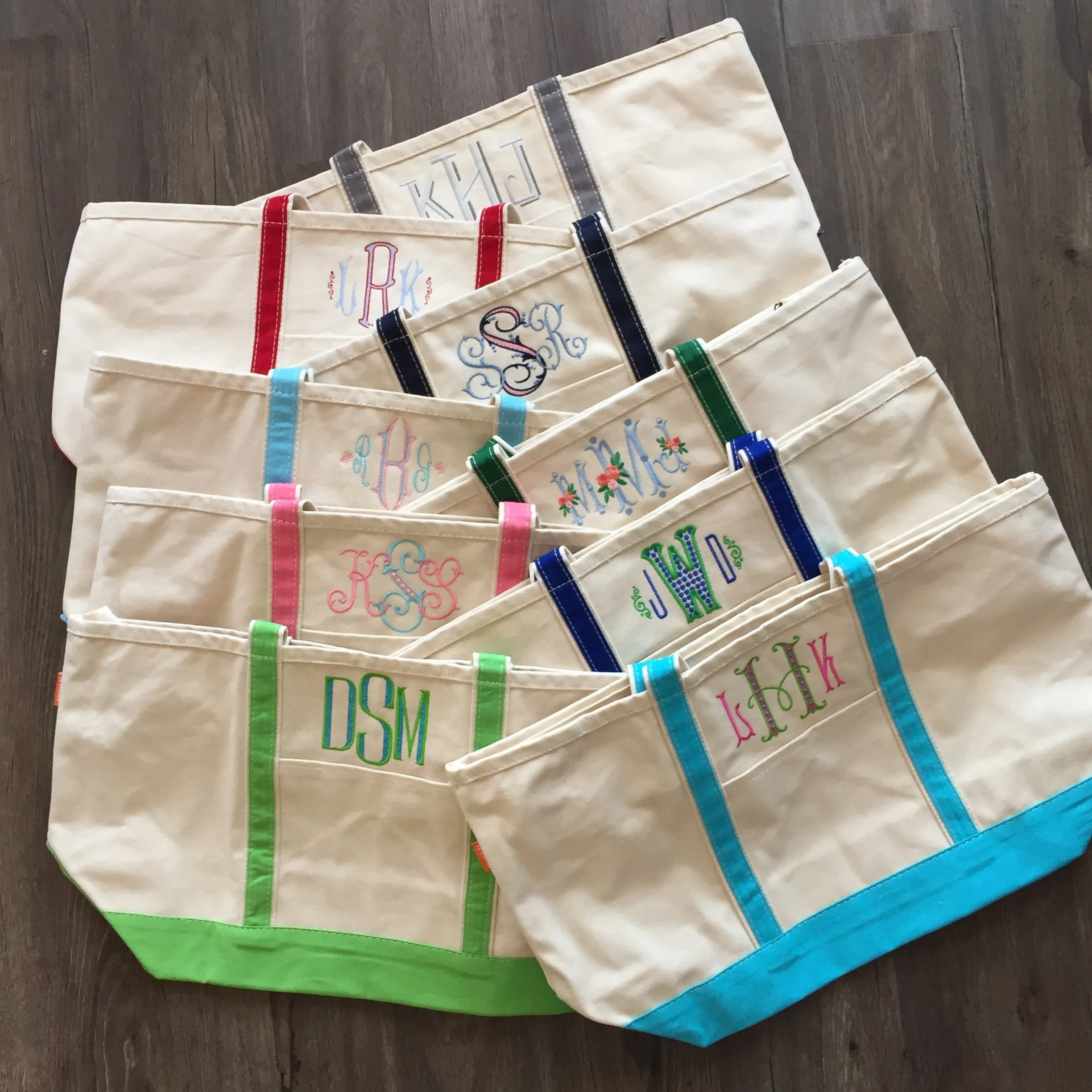 Medium Canvas Zip Top Tote