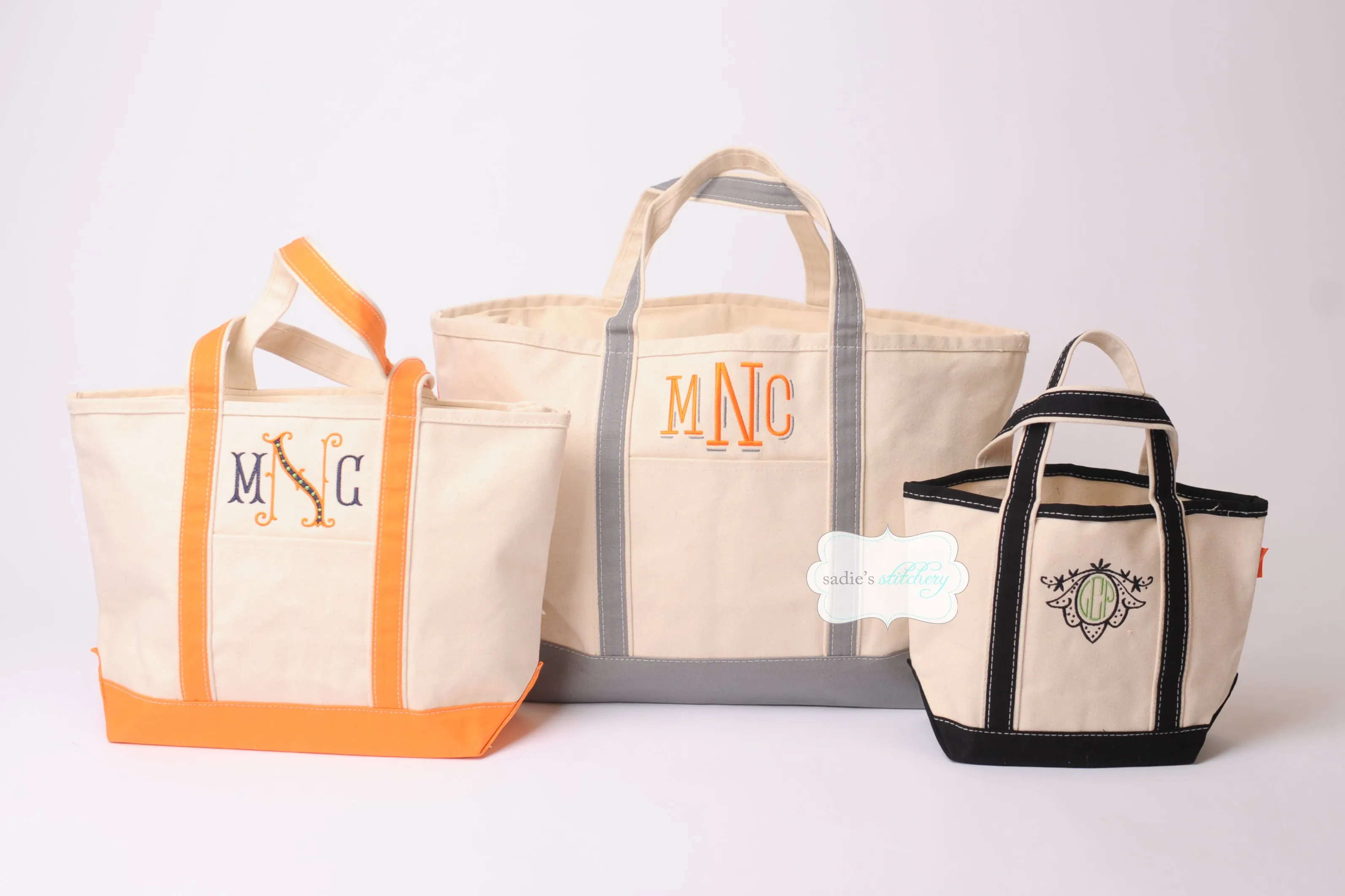 Medium Canvas Zip Top Tote