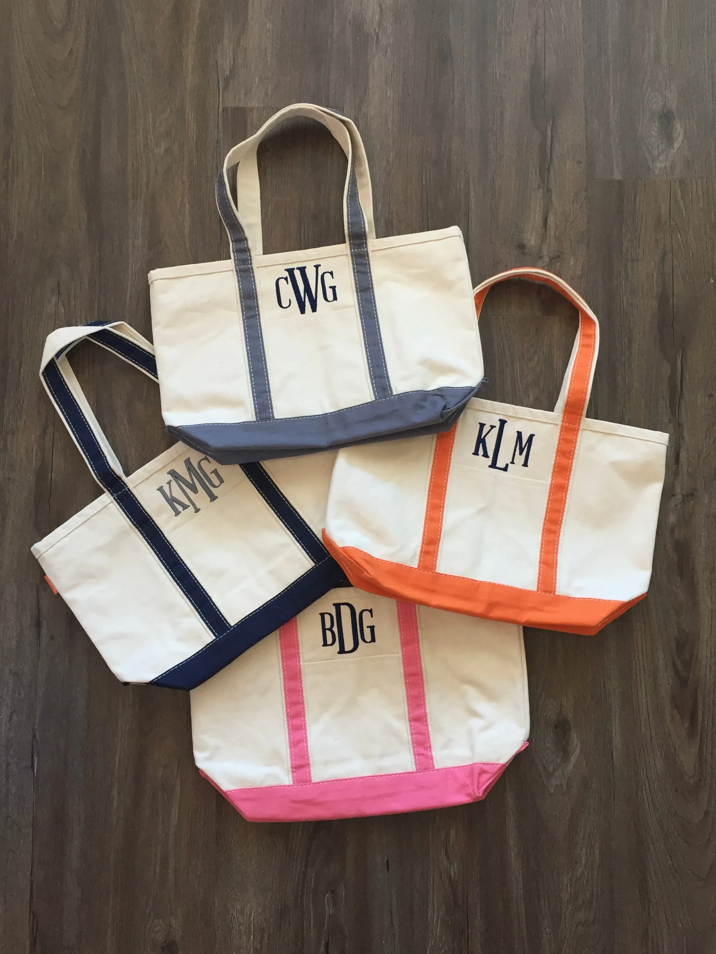 Medium Canvas Zip Top Tote