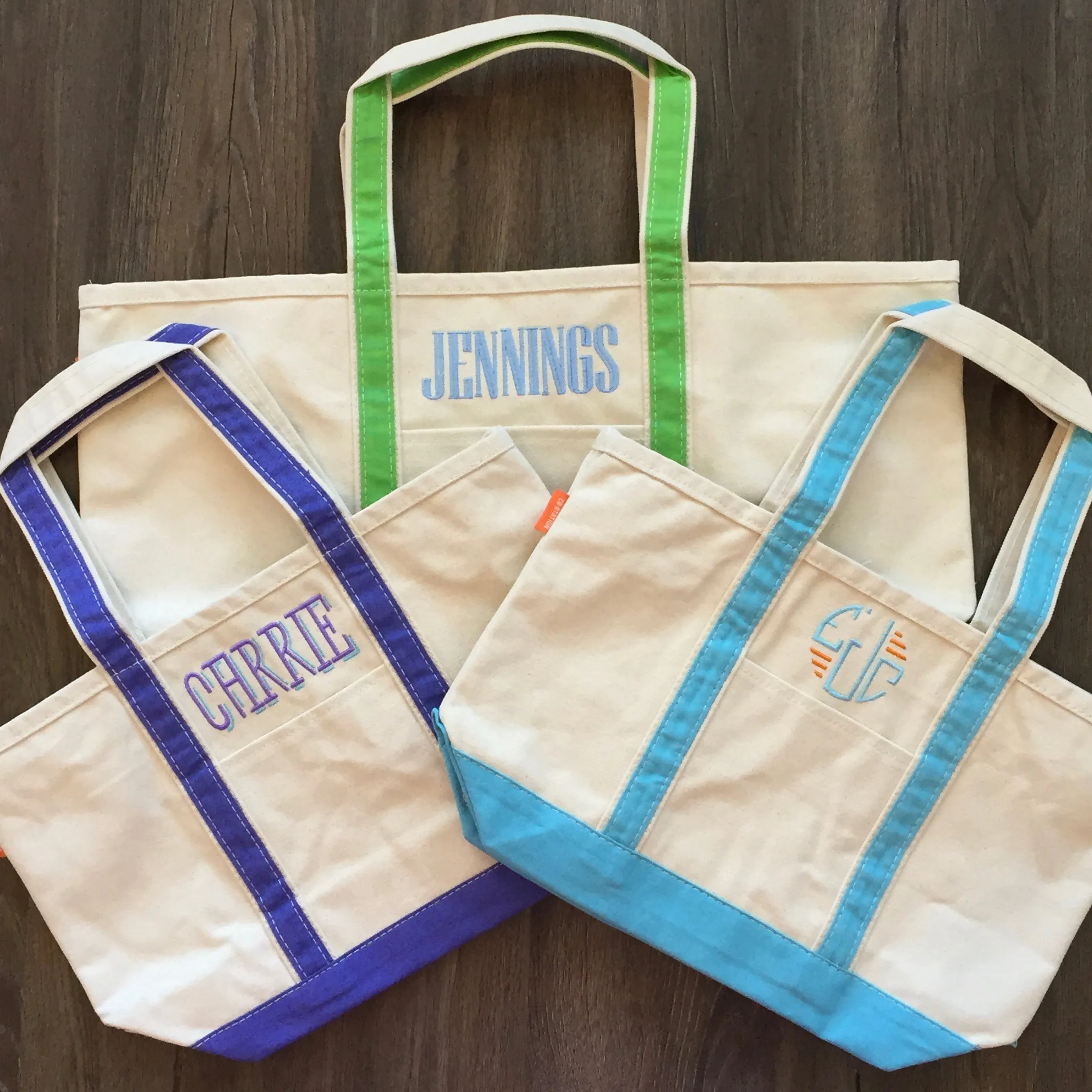 Medium Canvas Zip Top Tote