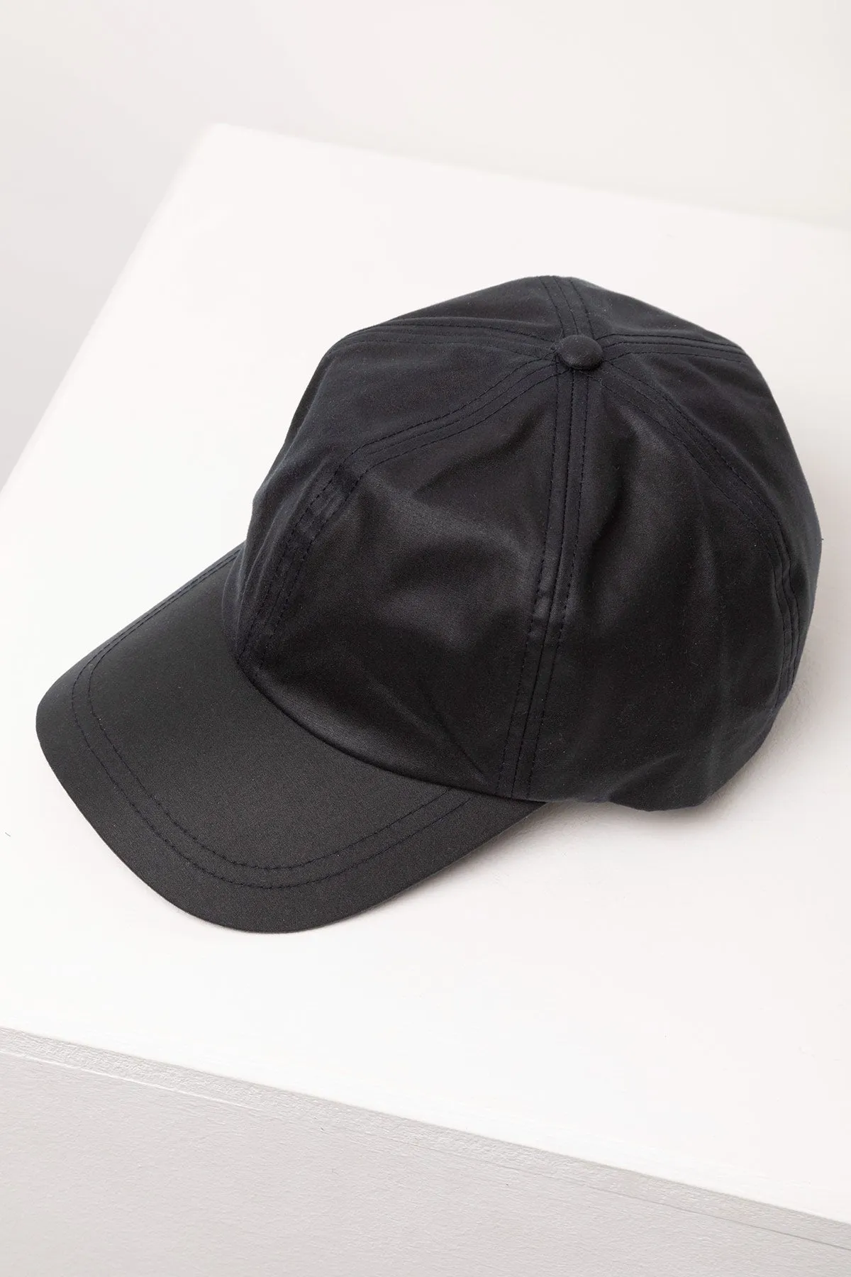 Men's Waxed Cotton Baseball Cap