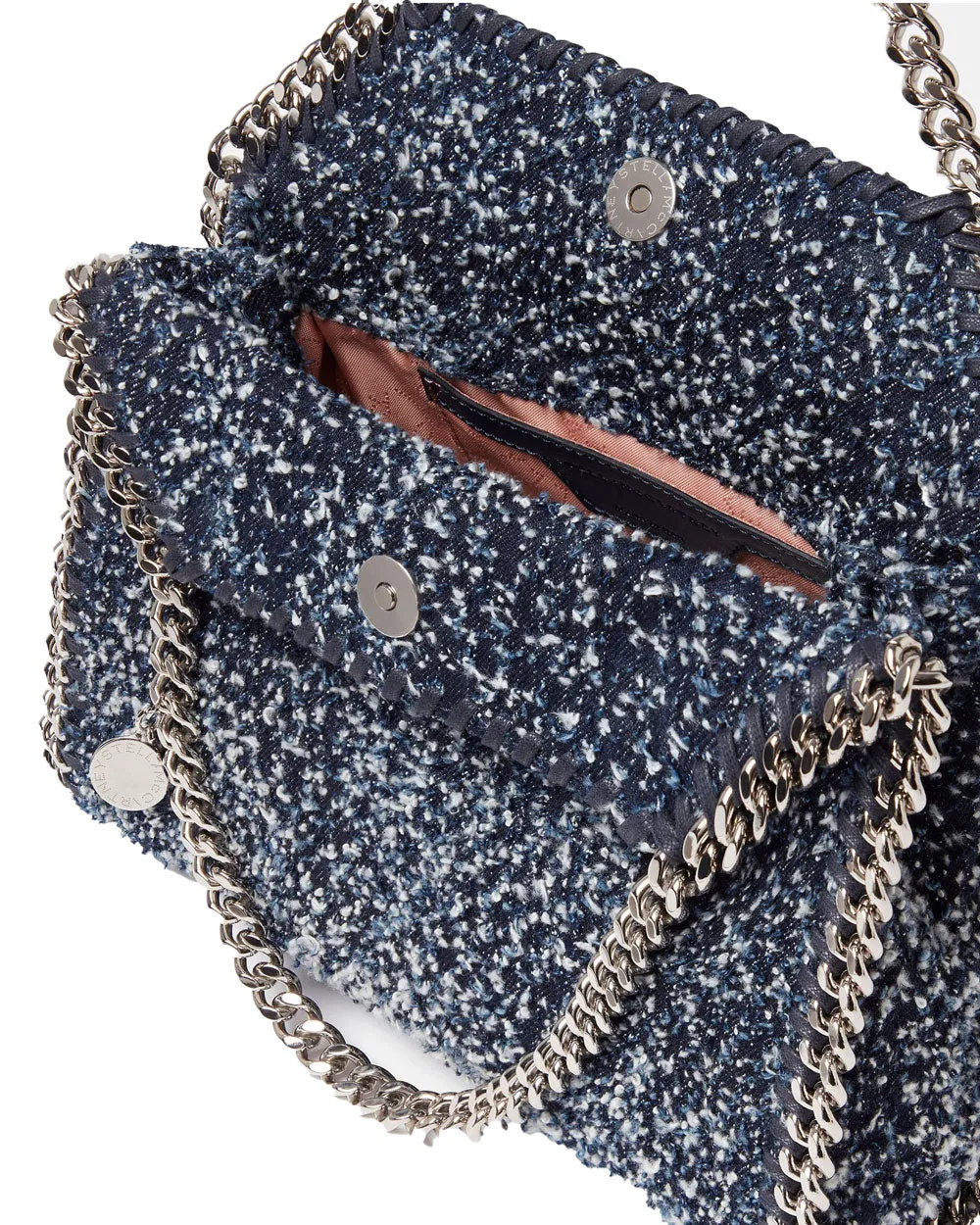 Mini Falabella Boucle Tote in Ink