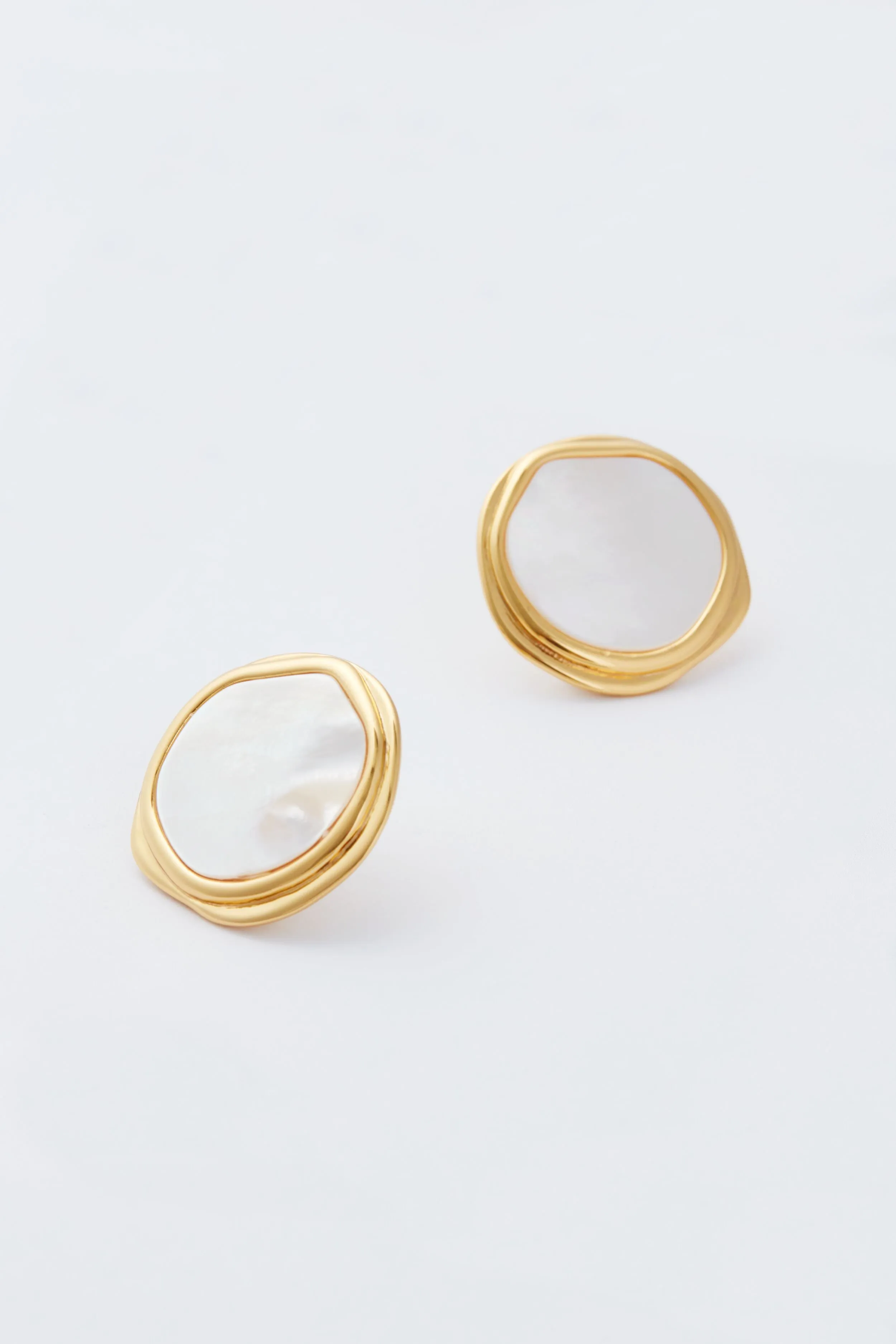 Mother of Pearl Langley Studs