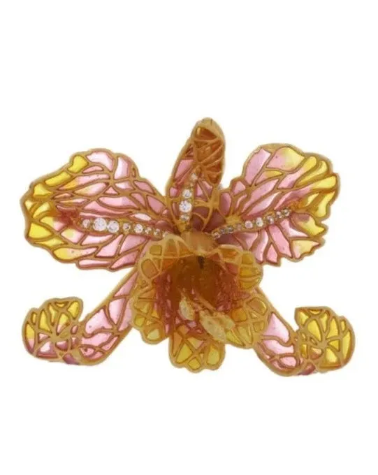 Orchid Brooch