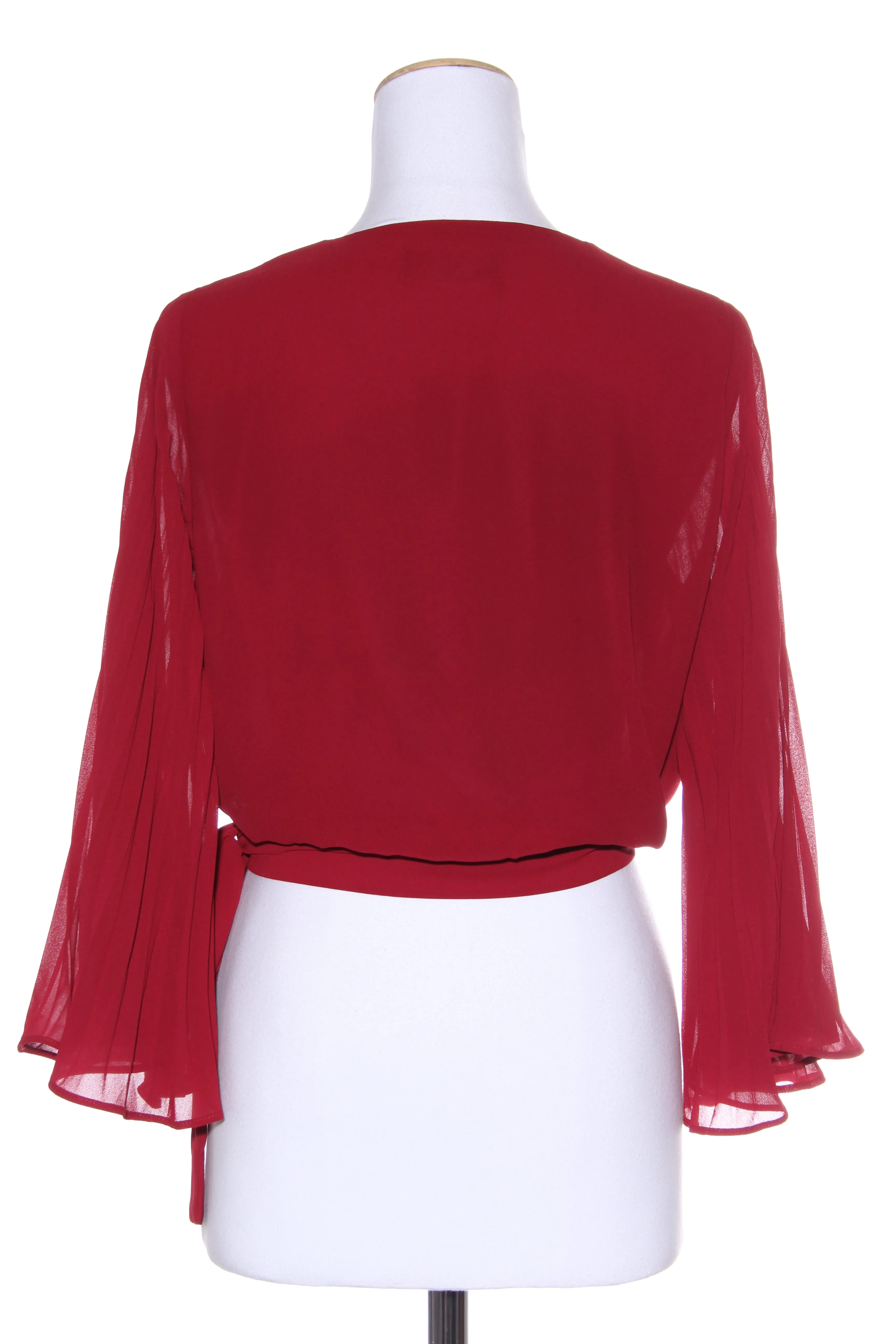 PAGANI - Pleat sleeve wrap top! 12