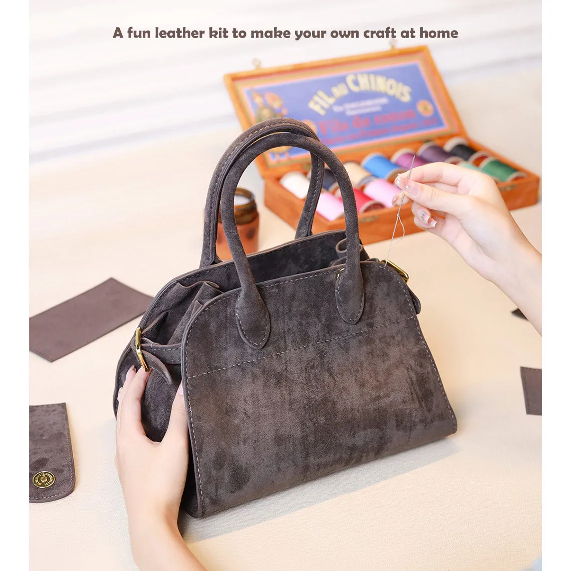 POPSEWING® Leather Inspired Handbag DIY Kits