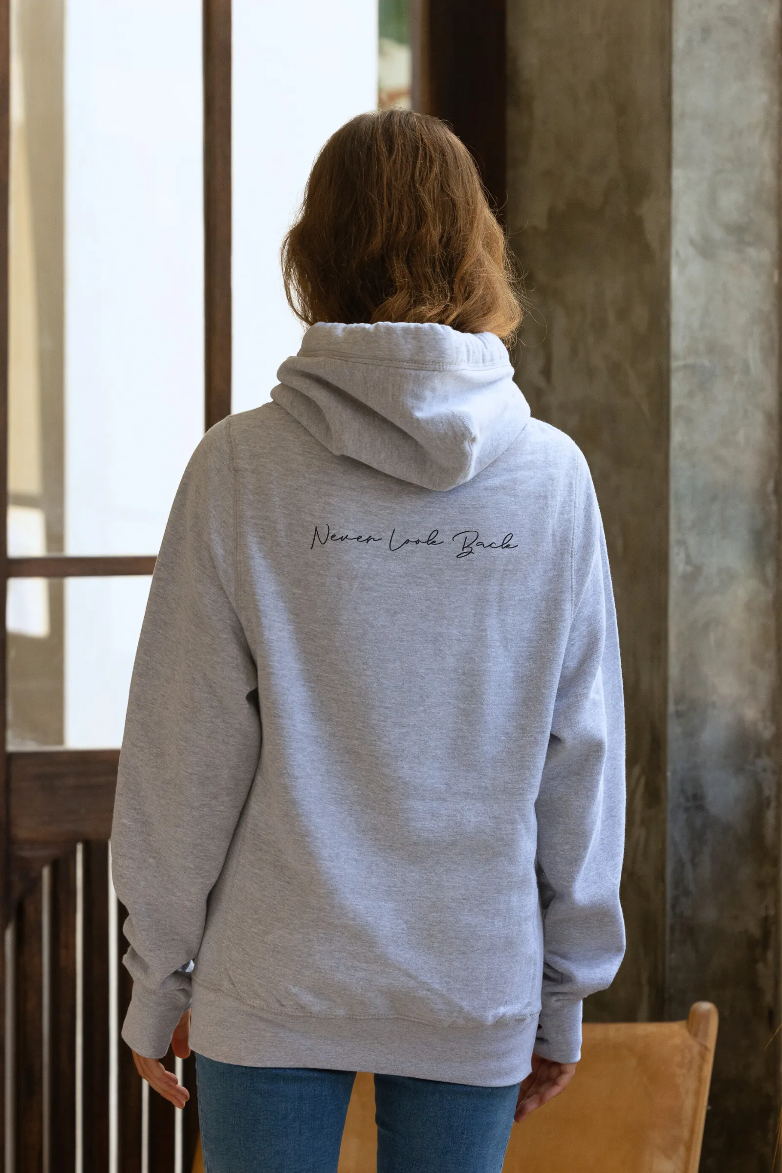 "Never Look Back" Infinity Hoodie