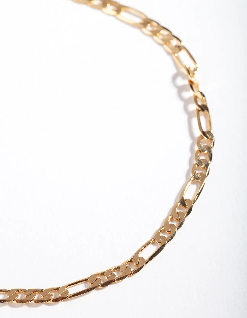 Real Gold Plated Thin Chain Bracelet